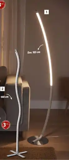 Lidl LIVARNO home Lampadaire à LED offre