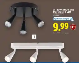 Lidl LIVARNO home Plafonnier à LED offre