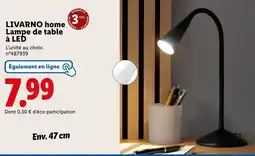 Lidl LIVARNO home Lampe de table à LED offre