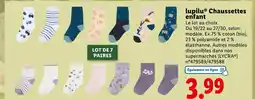 Lidl Lupilu Chaussettes enfant offre
