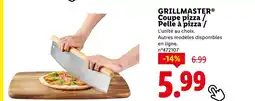 Lidl GRILLMASTER Coupe pizza / Pelle à pizza offre