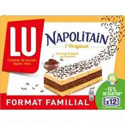 Carrefour LU Biscuits Napolitain Format Familial offre