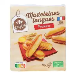 Carrefour CARREFOUR ORIGINAL Madeleines longues offre