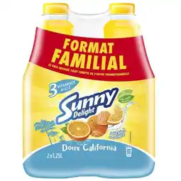 Carrefour SUNNY DELIGHT Boisson rafraîchissante Format Familial offre