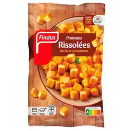 Carrefour FINDUS Pommes rissolées surgelées offre