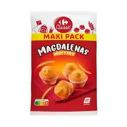 Carrefour CARREFOUR CLASSIC' Magdalenas Maxi Pack offre