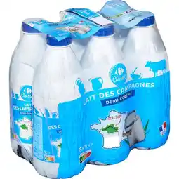 Carrefour CARREFOUR CLASSIC' Lait U.H.T. des Campagnes offre