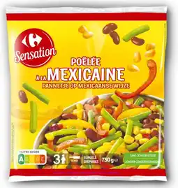 Carrefour CARREFOUR SUR TOUTES LES POÊLÉES DE LÉGUMES SURGELÉES offre