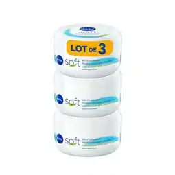 Carrefour NIVEA SOFT Crème Hydratante Lot de 3 offre