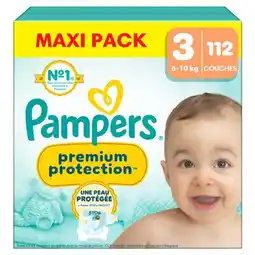 Carrefour PAMPERS Couches Maxi Pack offre