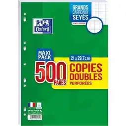 Carrefour OXFORD Copies doubles offre