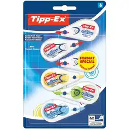 Carrefour TIPPEX 6 souris correctrices offre