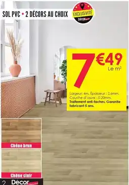 Décor Discount Chêne - sol pvc offre