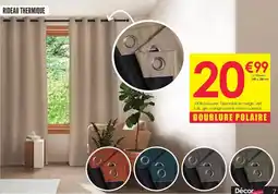 Décor Discount Orange - rideau thermique offre