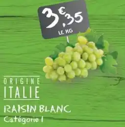 G20 Raisin blanc offre