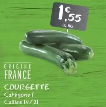 G20 Courgette offre