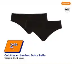 Action Culottes en bambou Dolce Bella offre
