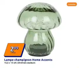 Action Lampe champignon Home Accents offre