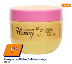 Action Masque capillaire Golden Honey offre
