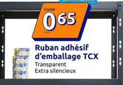 Action Ruban adhésif d'emballage TCX offre