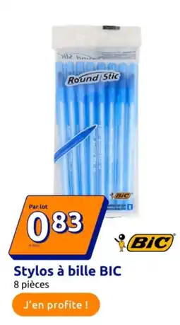 Action BIC Stylos à bille offre