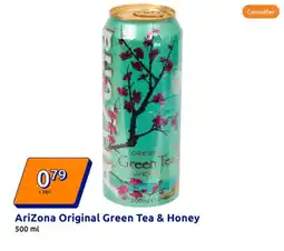 Action ARIZONA Original Green Tea & Honey offre