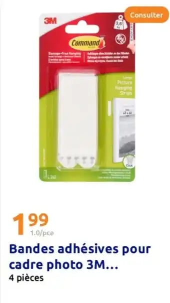 Action 3M Bandes adhésives pour cadre photo offre