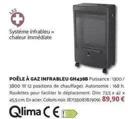 Bricomarché Dim - poêle à gaz infrableu gh438b offre