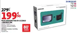 Auchan SAMSUNG Pack tab a9+ 6/128go + enceinte jbl offre