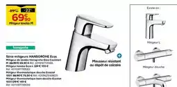 Castorama Hansgrohe - séries mitigeurs ecos offre
