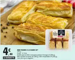 E.Leclerc Mini friands a la viande x6 offre