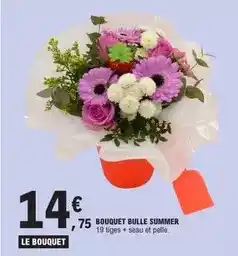 E.Leclerc Bouquet bulle summer offre