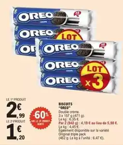 E.Leclerc Oreo - biscuits offre