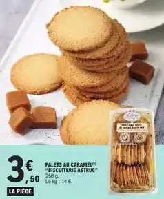 E.Leclerc Astruc - palets au caramel offre