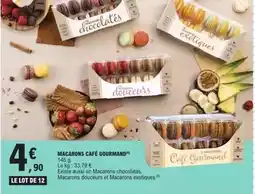 E.Leclerc Macarons café gourmand offre
