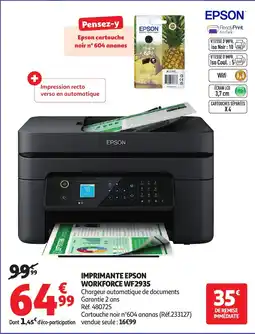 Auchan EPSON Imprimante workforce wf2935 offre
