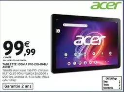 Intermarché Hyper Acer - tablette iconia p10-21q-86bj offre