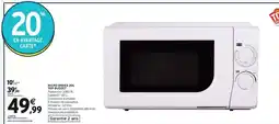 Intermarché Hyper Top budget - micro-ondes 20l offre