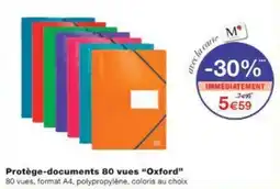 Monop' Protège-documents 80 vues oxford offre
