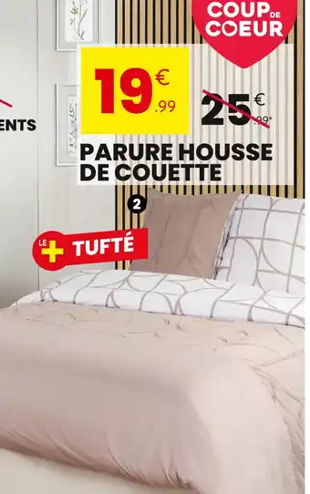 Stokomani Parure housse de couette offre