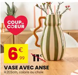 Stokomani Vase avec anse offre