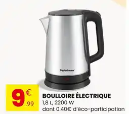 Stokomani DEUTSCHMANN Bouilloire électrique offre