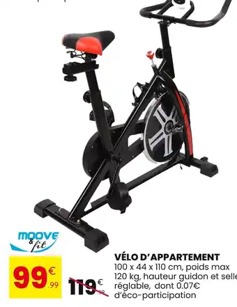 Stokomani Vélo d'appartement offre