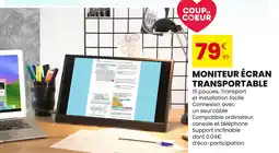 Stokomani Moniteur Écran Transportable offre