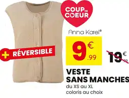 Stokomani ANNA KAREL Veste sans manches offre