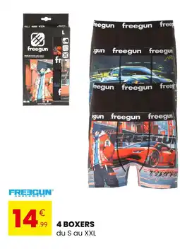 Stokomani FREEGUN 4 Boxers offre