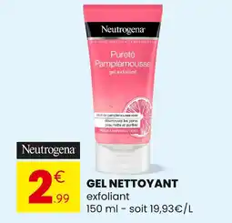 Stokomani Neutrogena Gel nettoyant offre