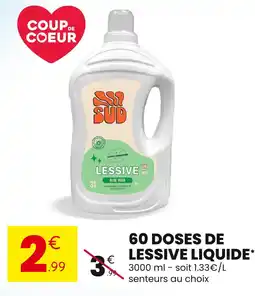 Stokomani SUD 60 doses de lessive liquide offre