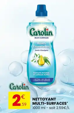 Stokomani CAROLIN Nettoyant Multi-Surfaces offre