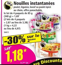 Norma Nouilles instantanées offre